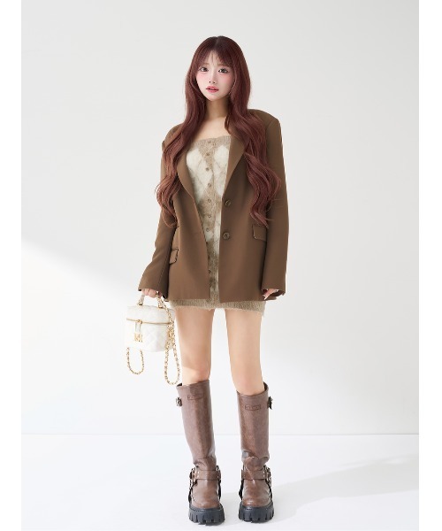 アーガイルニットアンサンブル（ワンピース）｜Darich（ダーリッチ）の