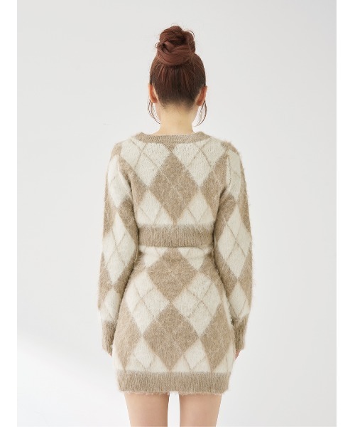 アーガイルニットアンサンブル（ワンピース）｜Darich（ダーリッチ）の