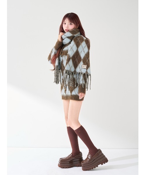 アーガイルニットアンサンブル（ワンピース）｜Darich（ダーリッチ）の