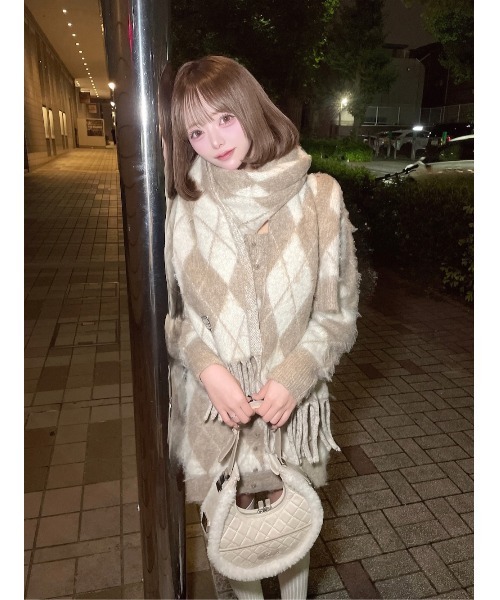 アーガイルニットアンサンブル（ワンピース）｜Darich（ダーリッチ）の