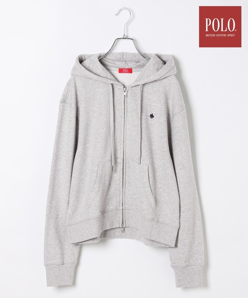 POLO BCS(ポロ・ビーシーエス)】裏毛ZIPフーディ 595297