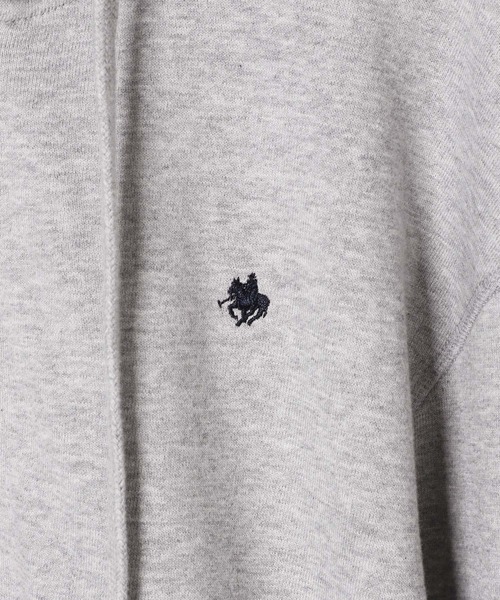 Heather(ヘザー)の「【POLO BCS(ポロ・ビーシーエス)】裏毛ZIPフーディ 595297(パーカー・レディース・グレー/ネイビー/オートミール・FREE)」の15枚目の写真