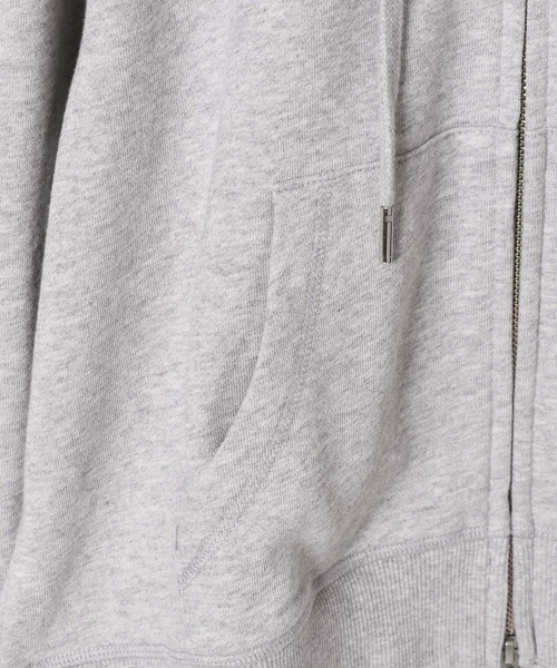 Heather(ヘザー)の「【POLO BCS(ポロ・ビーシーエス)】裏毛ZIPフーディ 595297(パーカー・レディース・グレー/ネイビー/オートミール・FREE)」の9枚目の写真