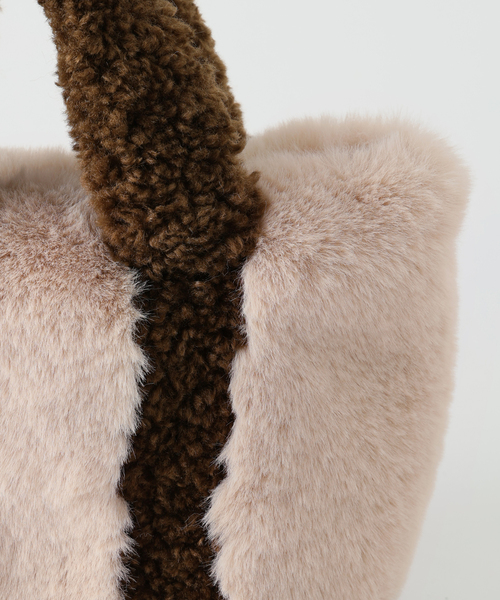 LE TALON（ルタロン）の「LE TALON FUWA TOTE（トートバッグ・レディース・ブラウン・FREE）」の10枚目の写真