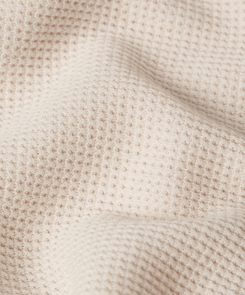 G-STAR（ジースター）の「TWEETER T-SHIRT/パネルデザインサーマルワッフルロングスリーブTシャツ（Tシャツ/カットソー・メンズ・ダークブラック/ベージュ系その他・X-LARGE/X-SMALL/LARGE/MEDIUM/SMALL）」の11枚目の写真