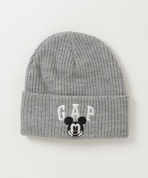 GAP(ギャップ)の「Disney ミッキーマウス Gapロゴニットキャップ --(ニットキャップ/ビーニー・キッズ・グレー・L/XL/S/M)」の1枚目の写真