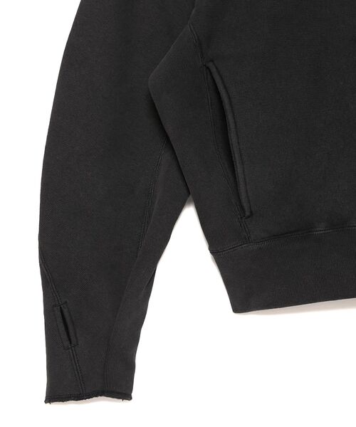 N.HOOLYWOOD(N.ハリウッド)の「PULLOVER HOODIE(パーカー・メンズ・チャコール/オートミール・L/M/S)」の4枚目の写真