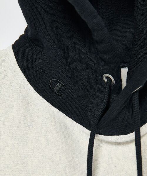 N.HOOLYWOOD(N.ハリウッド)の「PULLOVER HOODIE(パーカー・メンズ・チャコール/オートミール・L/M/S)」の7枚目の写真