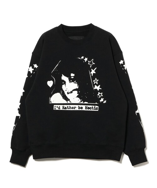 BEAMS T(ビームスティー)の「Life is Unfair / Crewneck Sweat(スウェット・メンズ・ブラック・MEDIUM/SMALL)」の1枚目の写真