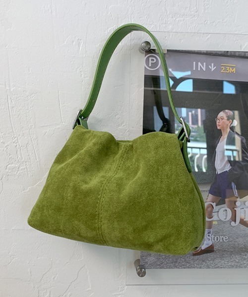 セール】2wayスエードタッチギャザーバッグ（ショルダーバッグ）｜PIN