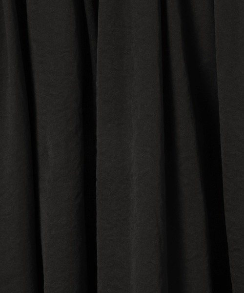 eL（エル）の「【eL】Tuck Gather Volume Skirt/603941（スカート・レディース・アイボリー/ブラック・FREE）」の5枚目の写真