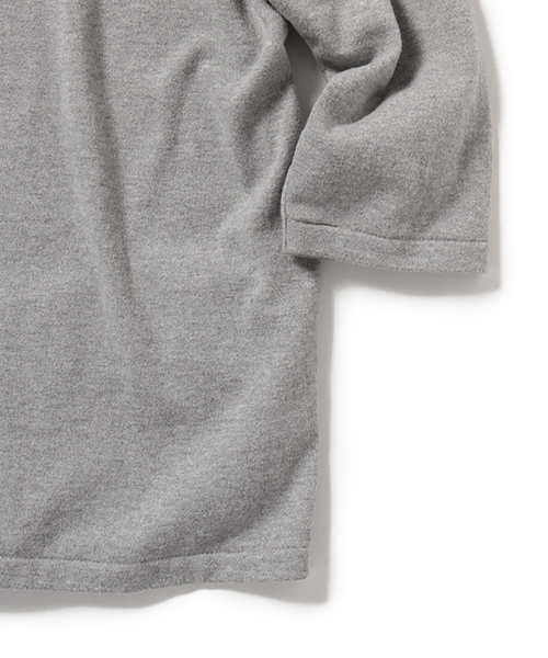 BEAMS PLUS（ビームスプラス）の「BEAMS PLUS / フットボール Tee（Tシャツ/カットソー・メンズ・ライトグレー/ネイビー/ホワイト・MEDIUM/SMALL/LARGE/X-LARGE）」の5枚目の写真