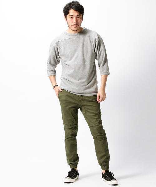 BEAMS PLUS（ビームスプラス）の「BEAMS PLUS / フットボール Tee（Tシャツ/カットソー・メンズ・ライトグレー/ネイビー/ホワイト・MEDIUM/SMALL/LARGE/X-LARGE）」の19枚目の写真