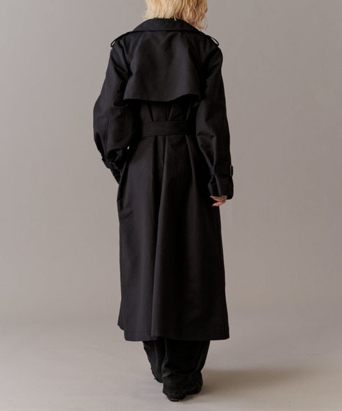 タグ付き未使用♡ Diagram 定価8.3万円 マンテコ ルーズトレンチコート mi-企画】ロングトレンチコート（トレンチコート）｜Lui's（ルイス）の