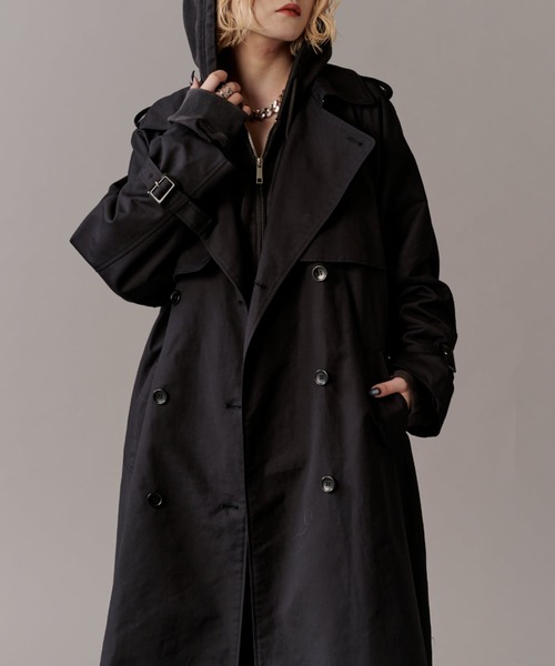 mi-企画】ロングトレンチコート（トレンチコート）｜Lui's（ルイス）の