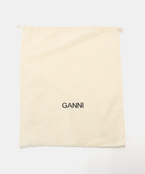 GANNI(ガニー)の「GANNI / ガニー Hobo Medium Laces(ショルダーバッグ・レディース・ブラック・FREE)」の12枚目の写真