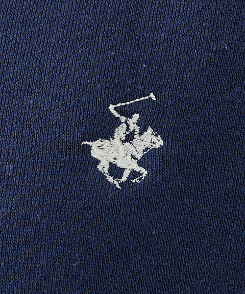 BEVERLY HILLS POLO CLUB（ビバリーヒルズポロクラブ）の「【BEVERLY HILLS POLO CLUB / ビバリーヒルズポロクラブ】ワンポイント クルー裏毛スウェット（スウェット・メンズ・ブルー/ブラック/アイボリー/グリーン・L/XL/M）」の13枚目の写真