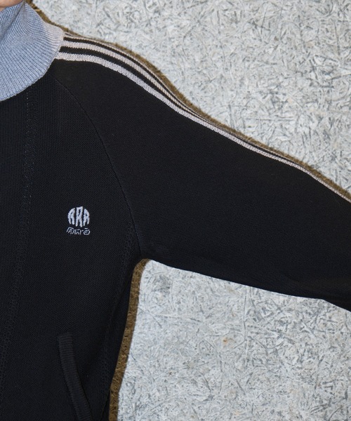 RICE NINE TEN(ライスナインテン)の「KNITTED TRACK JACKET(ニット/セーター・メンズ・ブラック・2/1)」の9枚目の写真
