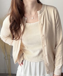美品 TOCCA 22AW AMULET ニットカーディガン(XS) Amulet｜アミュレット（レディース）のカーディガン/ボレロ通販 - ZOZOTOWN