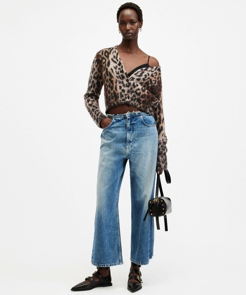 ALLSAINTS(オールセインツ)の「ALLSAINTS WICK LEX CARDIGAN(カーディガン/ボレロ・レディース・ブラウン系その他・X-SMALL/SMALL/MEDIUM)」の3枚目の写真