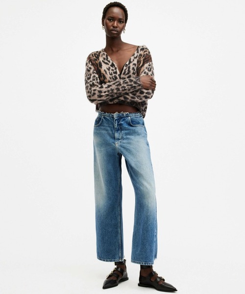 ALLSAINTS(オールセインツ)の「ALLSAINTS WICK LEX CARDIGAN(カーディガン/ボレロ・レディース・ブラウン系その他・X-SMALL/SMALL/MEDIUM)」の5枚目の写真