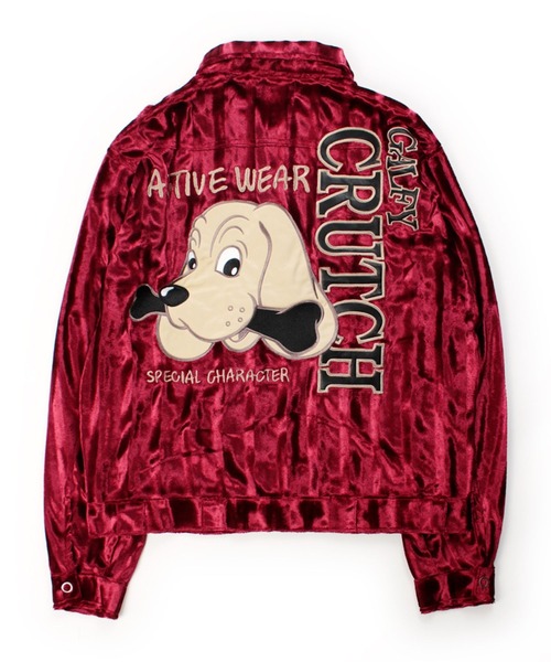 セール】GALFY（ガルフィー）構成員SET UP/ベロアジャケット＆イージー