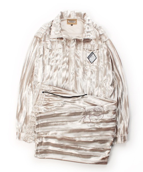 セール】GALFY（ガルフィー）構成員SET UP/ベロアジャケット＆イージー