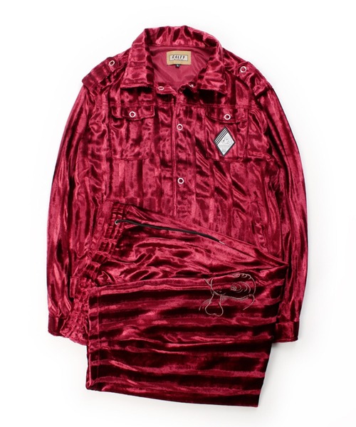 GALFY（ガルフィー）構成員SET UP/ベロアジャケット＆イージーパンツ