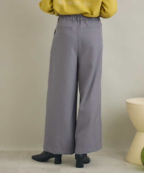 KATHARINE ROSS(キャサリンロス)の「【KATHARINE ROSS】タックセミワイドパンツ(その他パンツ・レディース・ブラック/グレー・FREE)」の19枚目の写真