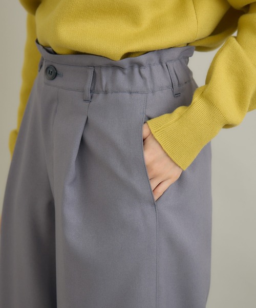 KATHARINE ROSS(キャサリンロス)の「【KATHARINE ROSS】タックセミワイドパンツ(その他パンツ・レディース・ブラック/グレー・FREE)」の21枚目の写真