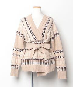 セール】ノルディックニットカーディガン（カーディガン/ボレロ