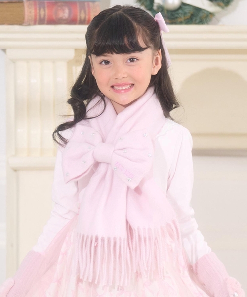 セール】リボンモチーフ マフラー（マフラー）｜mezzo piano