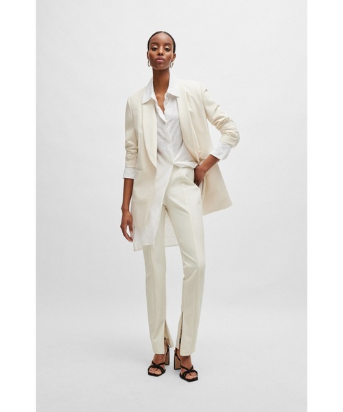 BOSS(ボス)の「エクストラスリムフィットパンツ パフォーマンスストレッチファブリック(スラックス・レディース・ホワイト・36/40/32/34)」の5枚目の写真