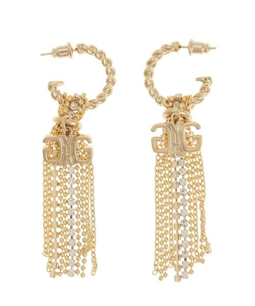 GYDA（ジェイダ）の「JEYSUS Symmetry GYADチェーンフリンジピアス（ピアス（両耳用）・レディース・シルバー/ゴールド・FREE）」の9枚目の写真