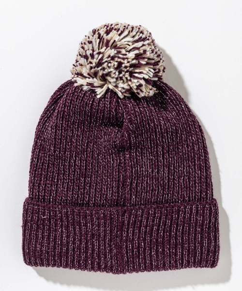 phenix(フェニックス)の「phenix(フェニックス)Mix Pompon Bright Watch Hat ミックスポンポン ブライト ニットハット(保温性/吸汗速乾)(ニットキャップ/ビーニー・レディース・ホワイト/ブラック/ベージュ/サファリグリーン/バーガンディー・ONE SIZE)」の10枚目の写真
