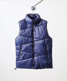 FUNALIVE（ファンアライブ）の「中綿スタンド切り替えベスト（撥水・防風加工）unisex（ダウンベスト・レディース）」