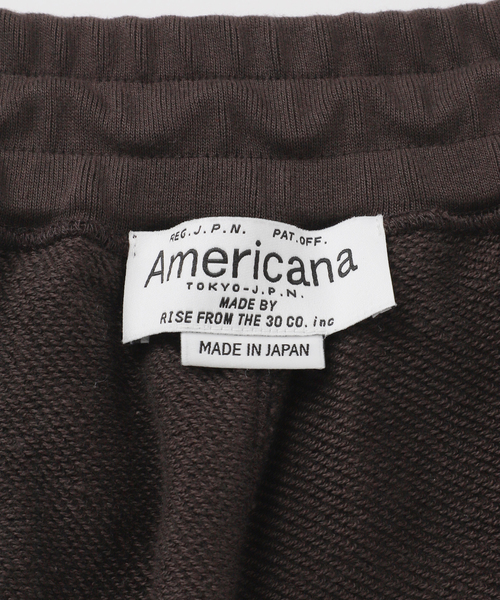 AMERICANA(アメリカーナ)の「【AMERICANA/アメリカーナ】別注UNIVERSITY AME SWEAT PANTS(スウェットパンツ・レディース・ブラウン・36/38)」の22枚目の写真