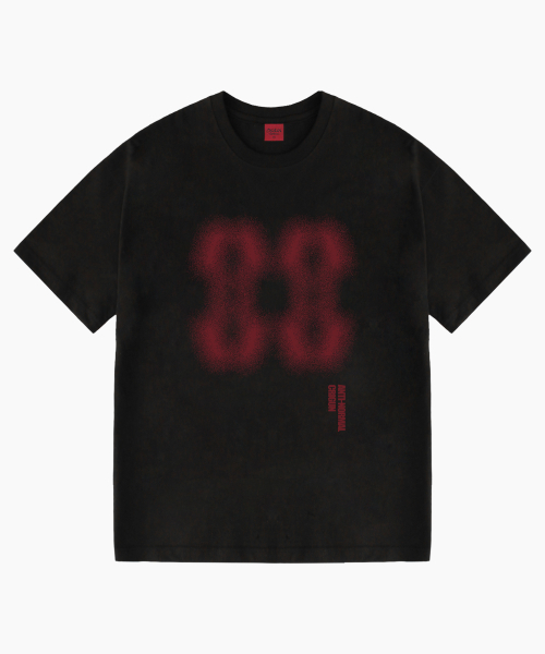 CRIGUN(クリガン)の「エフェクトグラフィックス セミオーバーフィット 半袖Tシャツ ブラック(Tシャツ/カットソー・レディース・ブラック・XX-LARGE/SMALL/MEDIUM/LARGE/X-LARGE)」の1枚目の写真