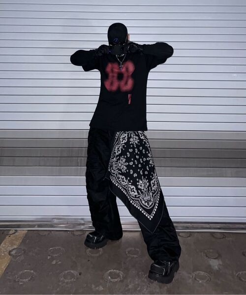 CRIGUN(クリガン)の「エフェクトグラフィックス セミオーバーフィット 半袖Tシャツ ブラック(Tシャツ/カットソー・レディース・ブラック・XX-LARGE/SMALL/MEDIUM/LARGE/X-LARGE)」の22枚目の写真