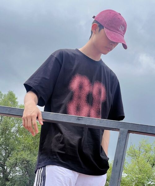 CRIGUN(クリガン)の「エフェクトグラフィックス セミオーバーフィット 半袖Tシャツ ブラック(Tシャツ/カットソー・レディース・ブラック・XX-LARGE/SMALL/MEDIUM/LARGE/X-LARGE)」の14枚目の写真