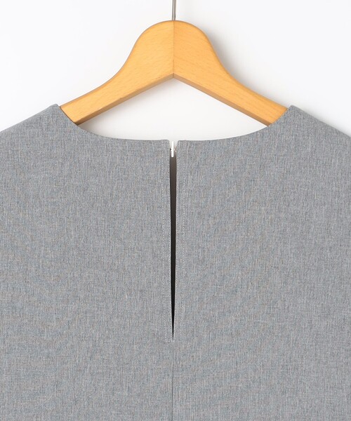 NOLLEY’S（ノーリーズ）の「ウォッシャブルVネックサロペット（つなぎ/オールインワン・レディース・ブラック/グレー・36/38）」の19枚目の写真