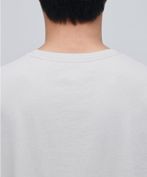 MUSINSA STANDARD（ムシンサスタンダード）の「レイヤードクルーネックTシャツ_ロング丈 [マッシュルーム]（Tシャツ/カットソー・メンズ・その他・SMALL/MEDIUM/X-SMALL）」の6枚目の写真