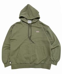 Small Logo Sweat Hoodie ((khaki))