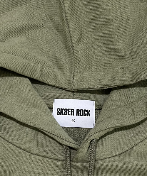 SK8ER ROCK(スケーターロック)の「Small Logo Sweat Hoodie ((khaki))(パーカー・レディース・その他・MEDIUM/LARGE)」の3枚目の写真