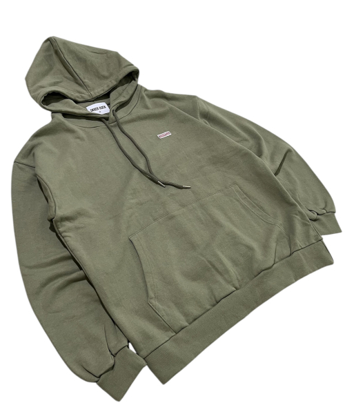 SK8ER ROCK(スケーターロック)の「Small Logo Sweat Hoodie ((khaki))(パーカー・レディース・その他・MEDIUM/LARGE)」の6枚目の写真