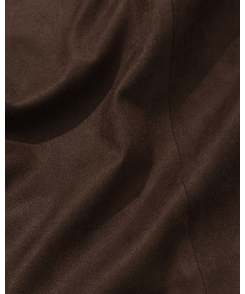 MOAA(モア)の「Classic 2 button Suede Blazer (Cocoa leather)(テーラードジャケット・レディース・その他・SMALL/MEDIUM)」の4枚目の写真