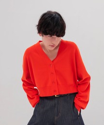 DRESSLAVE | playful color short cardigan(プレイフルカラーショート丈カーディガン)(Tシャツ/カットソー)