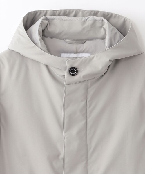 MACKINTOSH PHILOSOPHY(マッキントッシュ フィロソフィー)の「高密度ストレッチツイル/ダウン WELLINGTON HOOD short(ウェリントンフードショート)(ダウンジャケット/コート・メンズ・グレー系その他/ダークネイビー・40/38)」の12枚目の写真