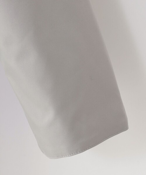 MACKINTOSH PHILOSOPHY(マッキントッシュ フィロソフィー)の「高密度ストレッチツイル/ダウン WELLINGTON HOOD short(ウェリントンフードショート)(ダウンジャケット/コート・メンズ・グレー系その他/ダークネイビー・40/38)」の5枚目の写真