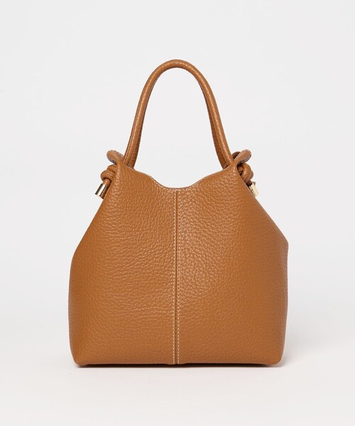 EMMEL REFINES＞EM チューブハンドル ソフト 2WAY バッグ（トート